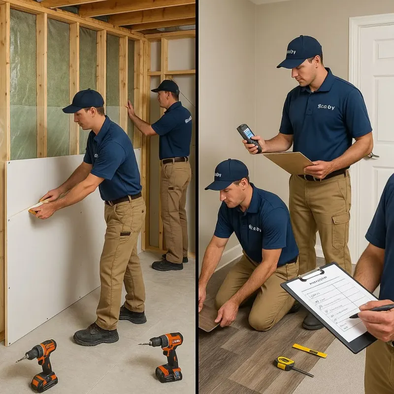 Repairs and Reconstruction process in Cedar Bluff, AL