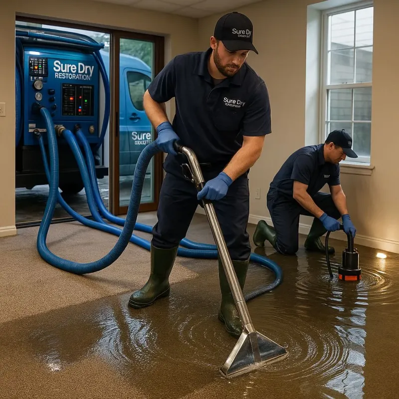 Water Extraction and Removal process in Cedar Bluff, AL